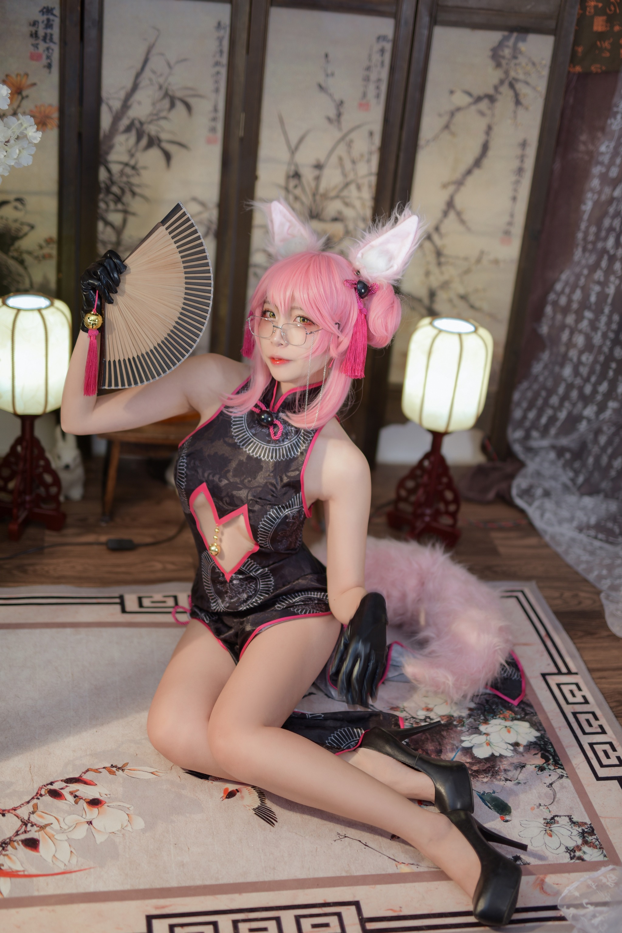 二佐Nisa - NO.043 二佐 旗袍本 fate旗袍狐 [28P]-XikXak